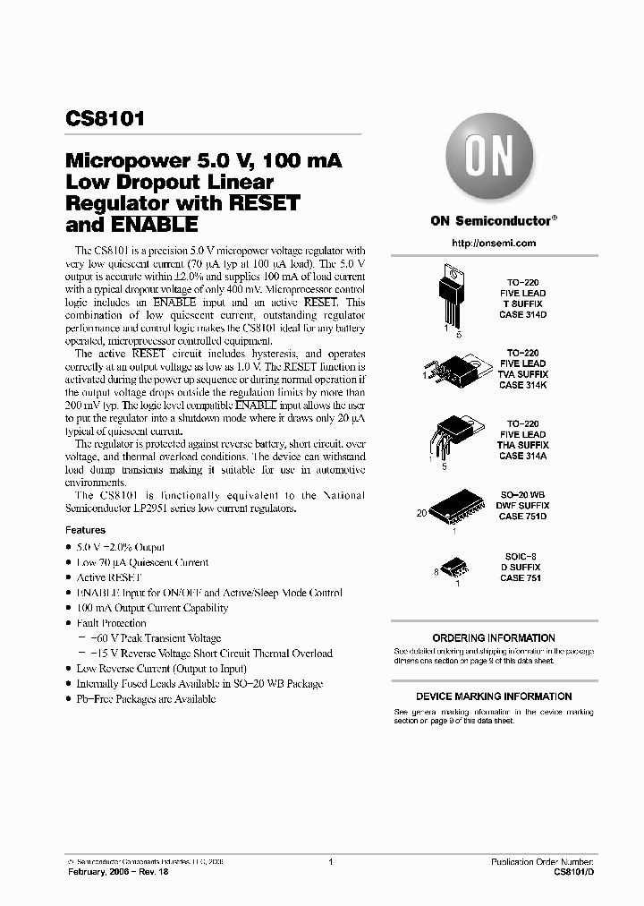 CS8101YDR8G_4195289.PDF Datasheet