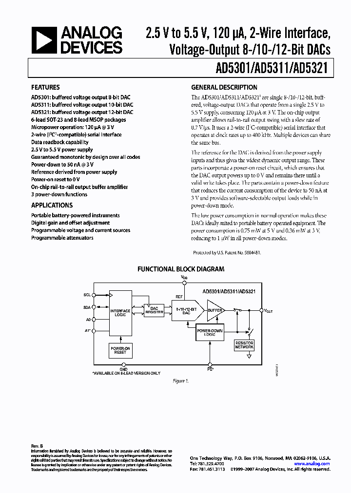 AD5301BRTZ-REEL_4207651.PDF Datasheet