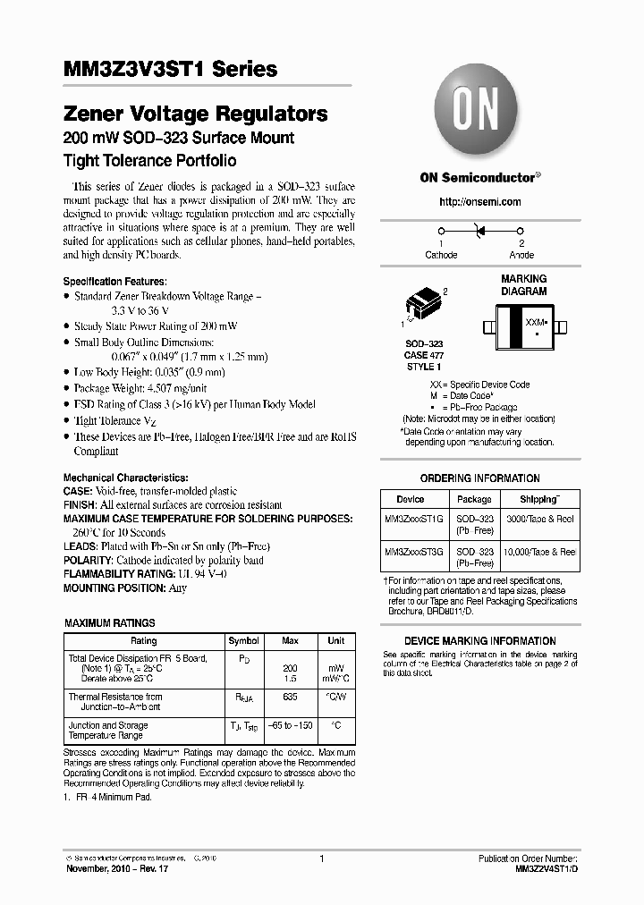 MM3Z6V2ST1G_4208950.PDF Datasheet
