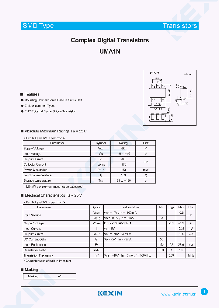UMA1N_4258112.PDF Datasheet