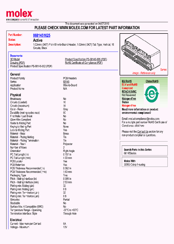 68145-1625_4258007.PDF Datasheet