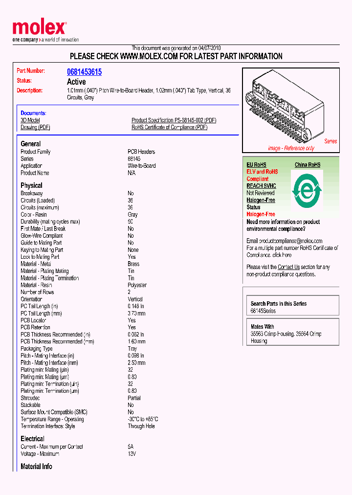 68145-3615_4258010.PDF Datasheet