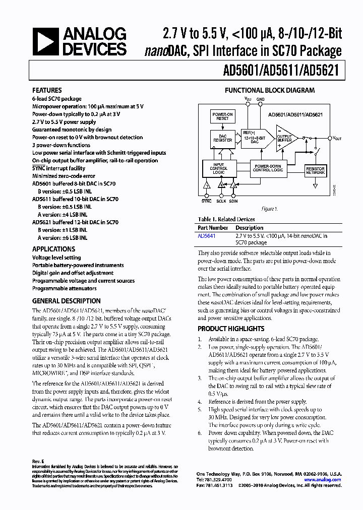 AD5601BKSZ-500RL7_4207646.PDF Datasheet