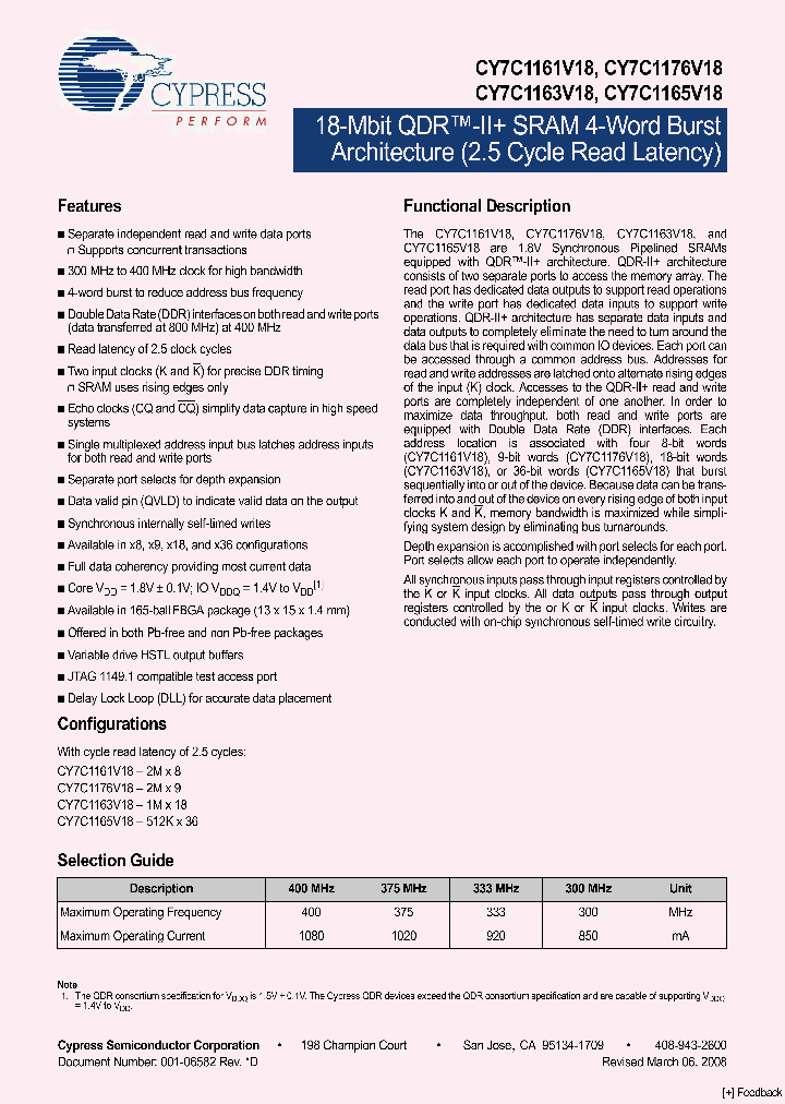 CY7C1163V18-400BZC_4209921.PDF Datasheet