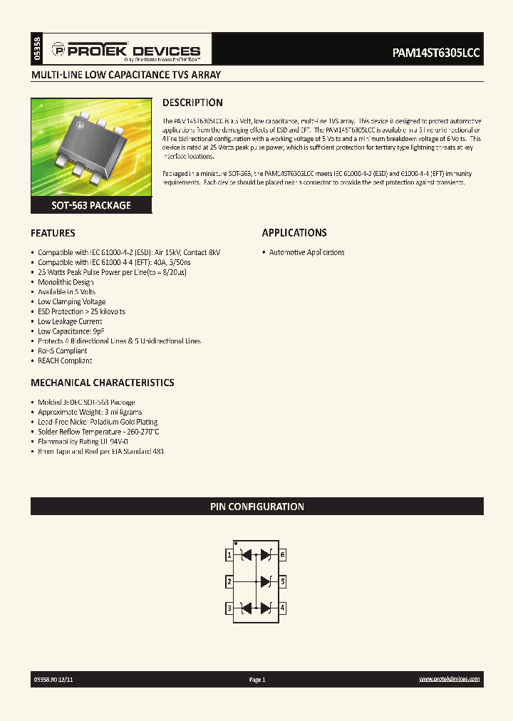 PAM14ST6305LCC_4258421.PDF Datasheet