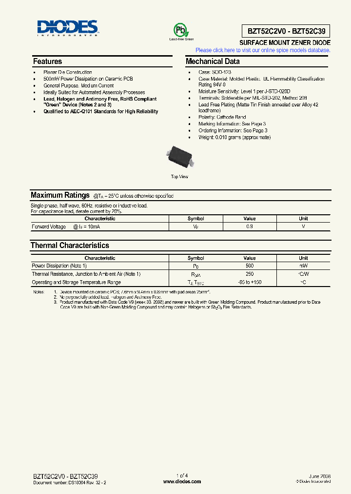 BZT52C3V0-7-F_4208689.PDF Datasheet