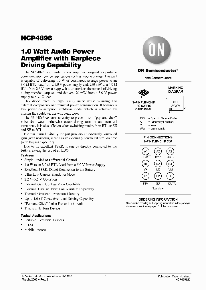 NCP4896FCT1G_4214040.PDF Datasheet