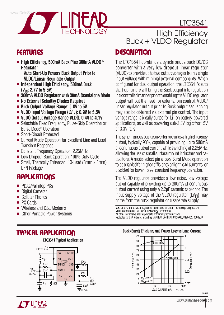 LTC3541_4261232.PDF Datasheet
