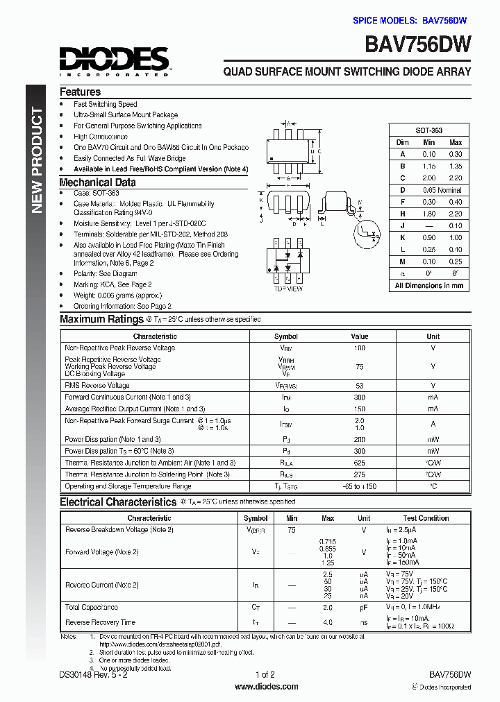 BAV756DW-7_4214777.PDF Datasheet
