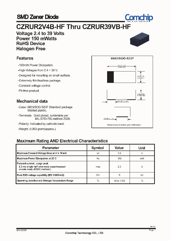 CZRUR6V8B-HF_4260631.PDF Datasheet