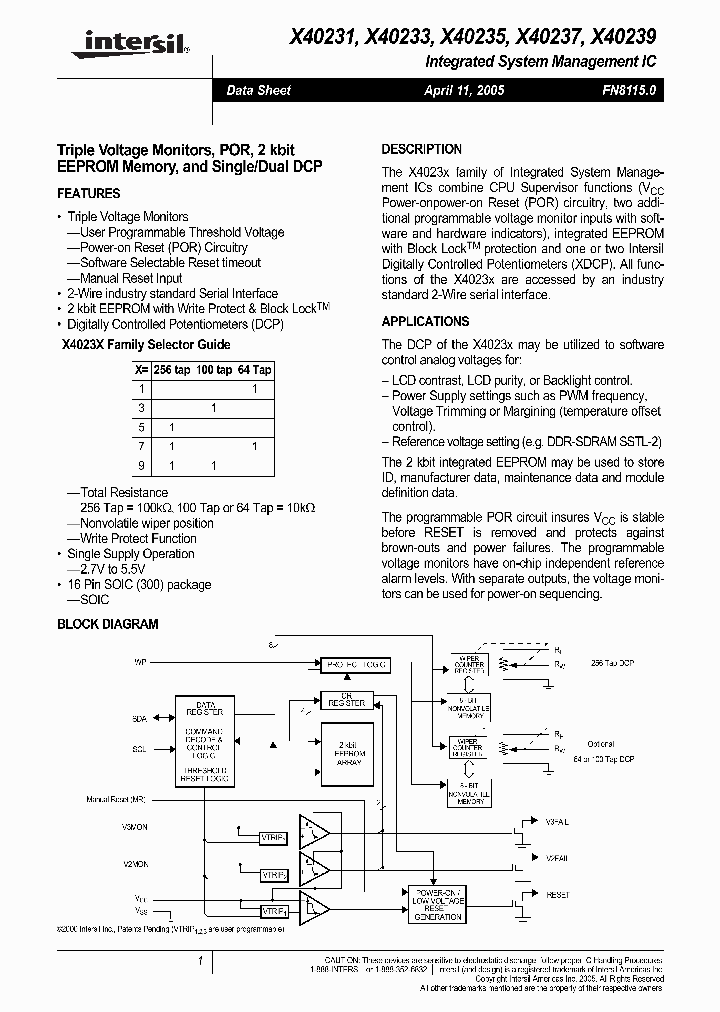 X40231S16I-BT1_4219513.PDF Datasheet