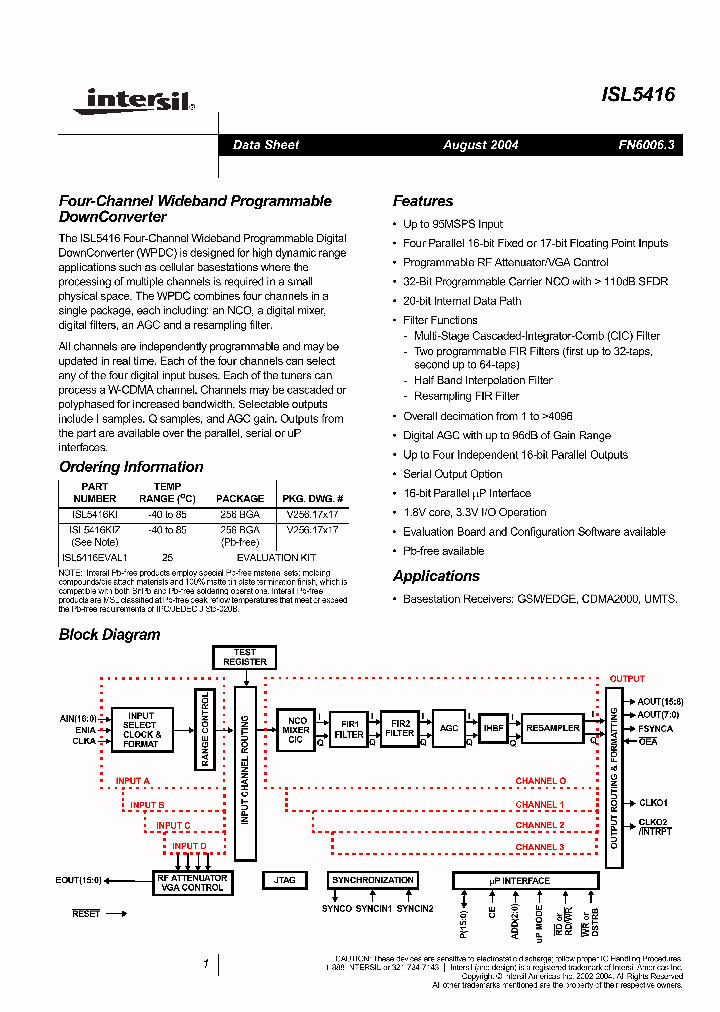ISL5416KIZ_4222304.PDF Datasheet