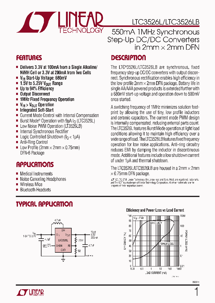 LTC3526LBEDCTRMPBF_4224214.PDF Datasheet