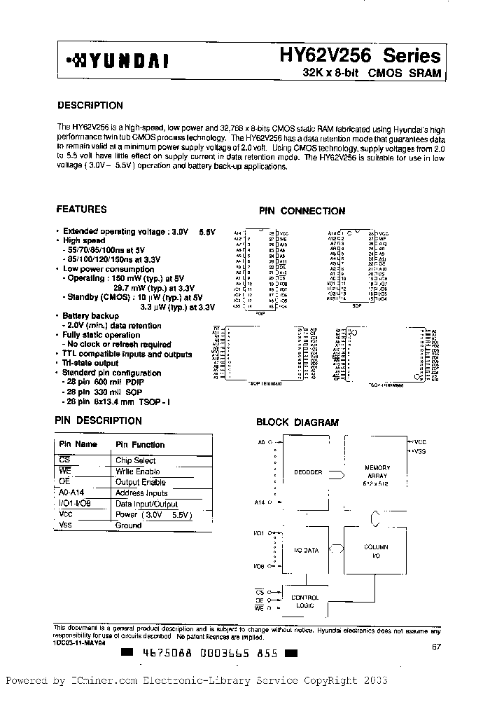 HY62V256LR1-85_4223887.PDF Datasheet