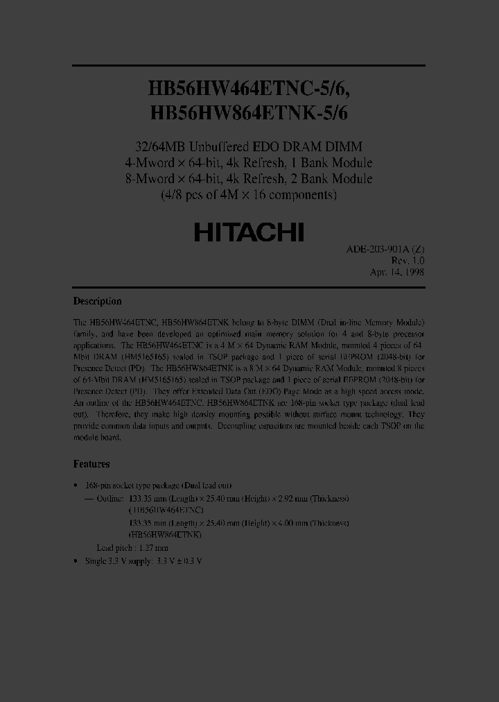 HB56HW864ETNK-5_4218968.PDF Datasheet