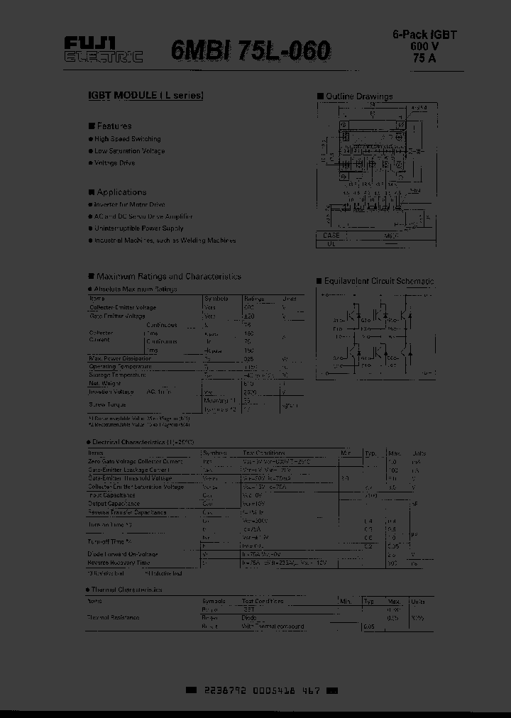 6MBI75L060_4228052.PDF Datasheet