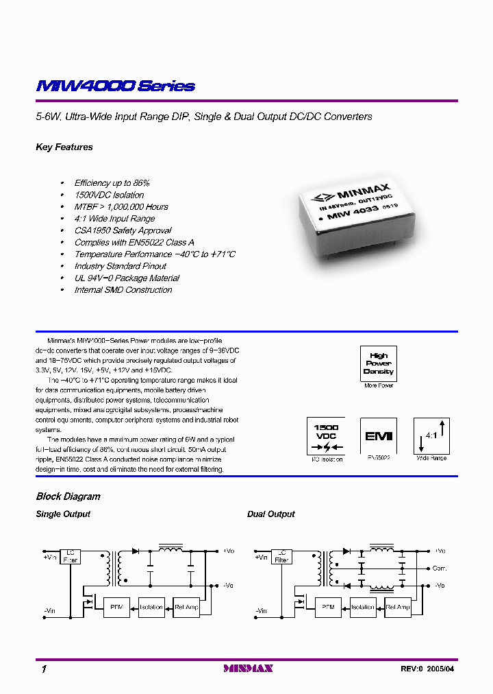 MIW4035_4235975.PDF Datasheet