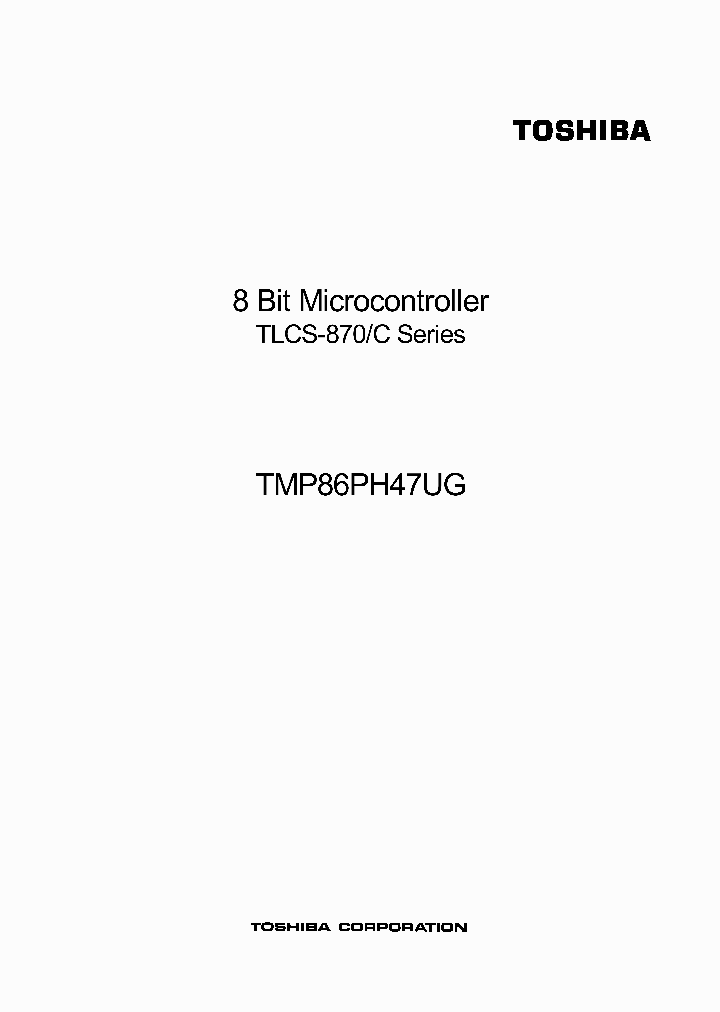 TMP86PH47UG_4230341.PDF Datasheet