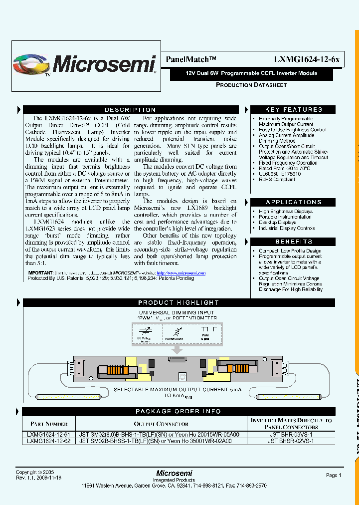 LXMG1624-12-6X_4236068.PDF Datasheet