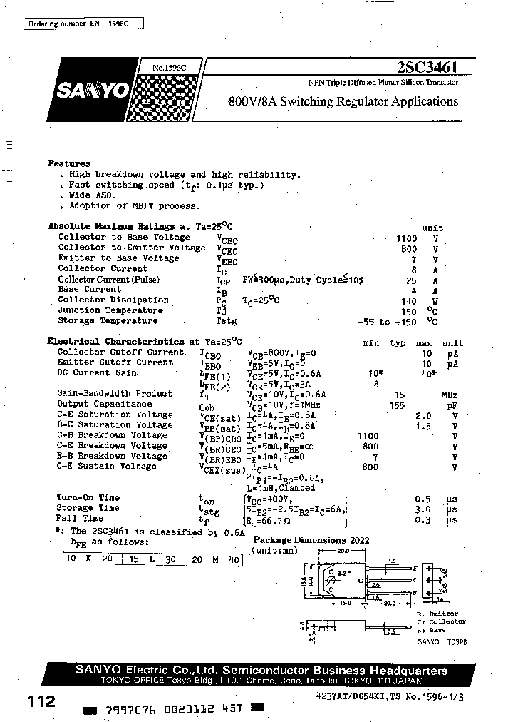 2SC3461L_4237203.PDF Datasheet