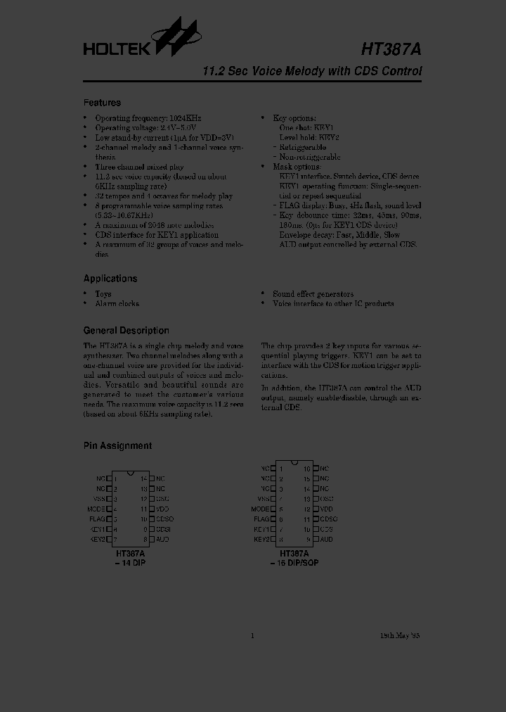 HT387A16DIP_4242470.PDF Datasheet