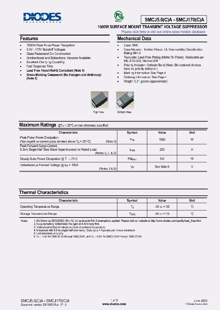 SMCJ28A-13-F_4253153.PDF Datasheet