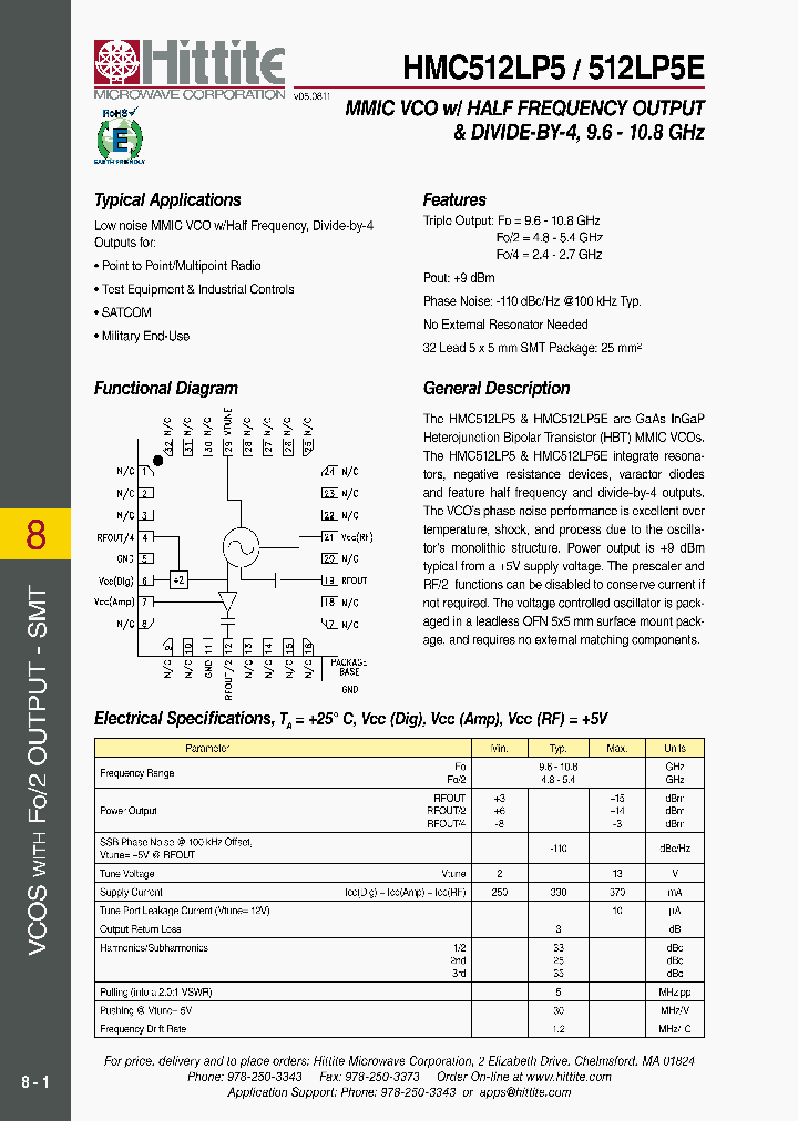 HMC512LP511_4269862.PDF Datasheet