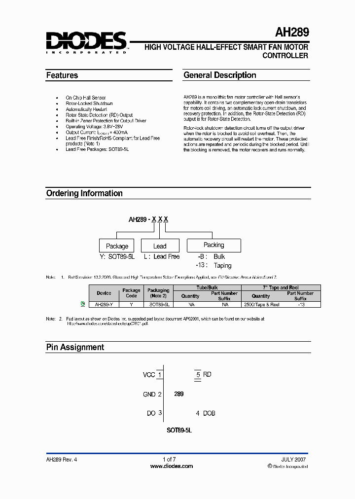 AH289-YL-B_4252223.PDF Datasheet