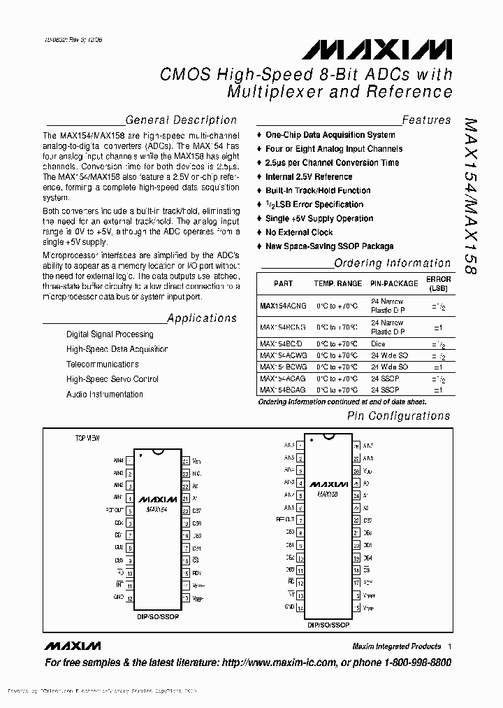MAX158BMJI883_4260301.PDF Datasheet