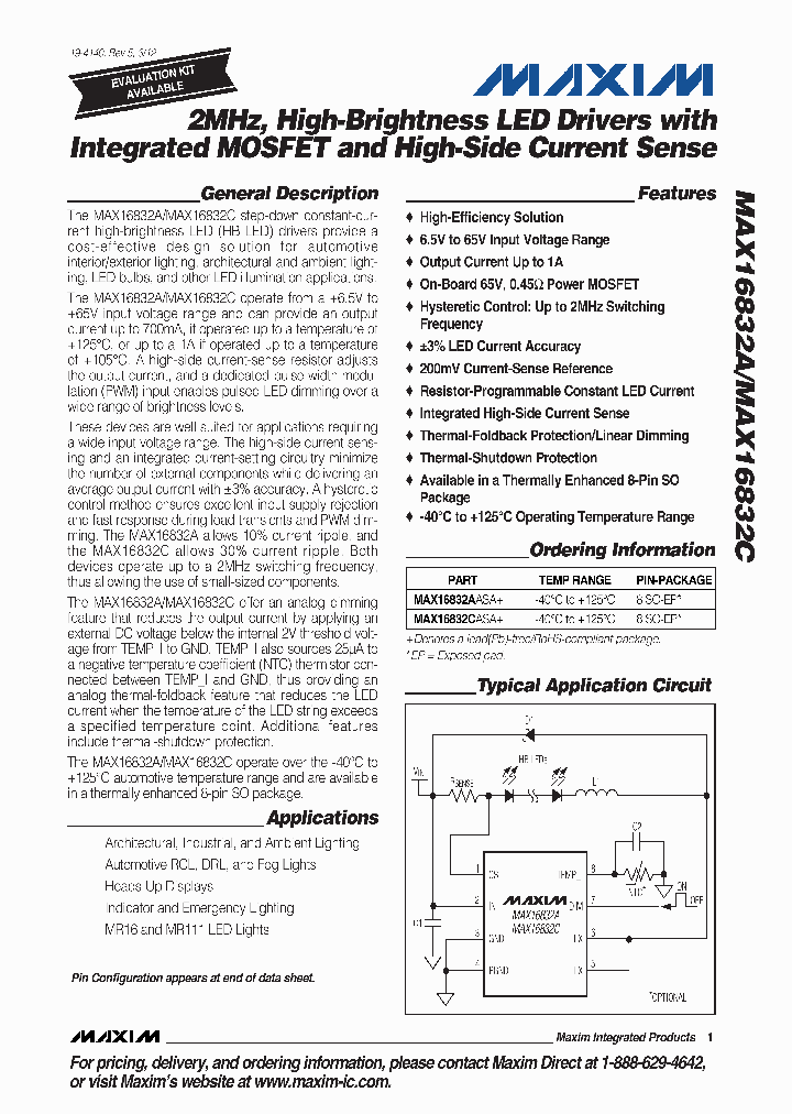 MAX16832A12_4270240.PDF Datasheet