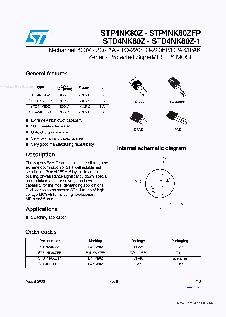 P4NK80Z_4271515.PDF Datasheet