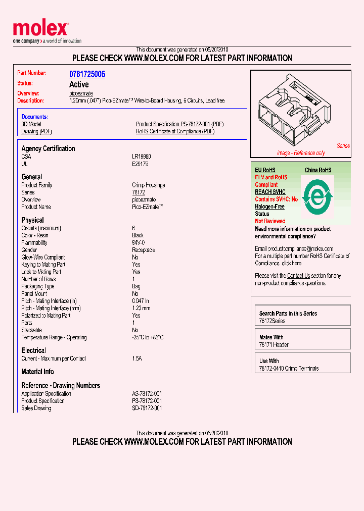 78172-5006_4271935.PDF Datasheet