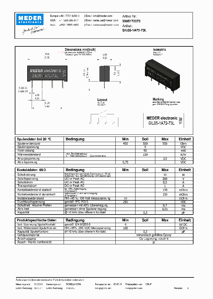 SIL05-1A72-73LDE_4272870.PDF Datasheet