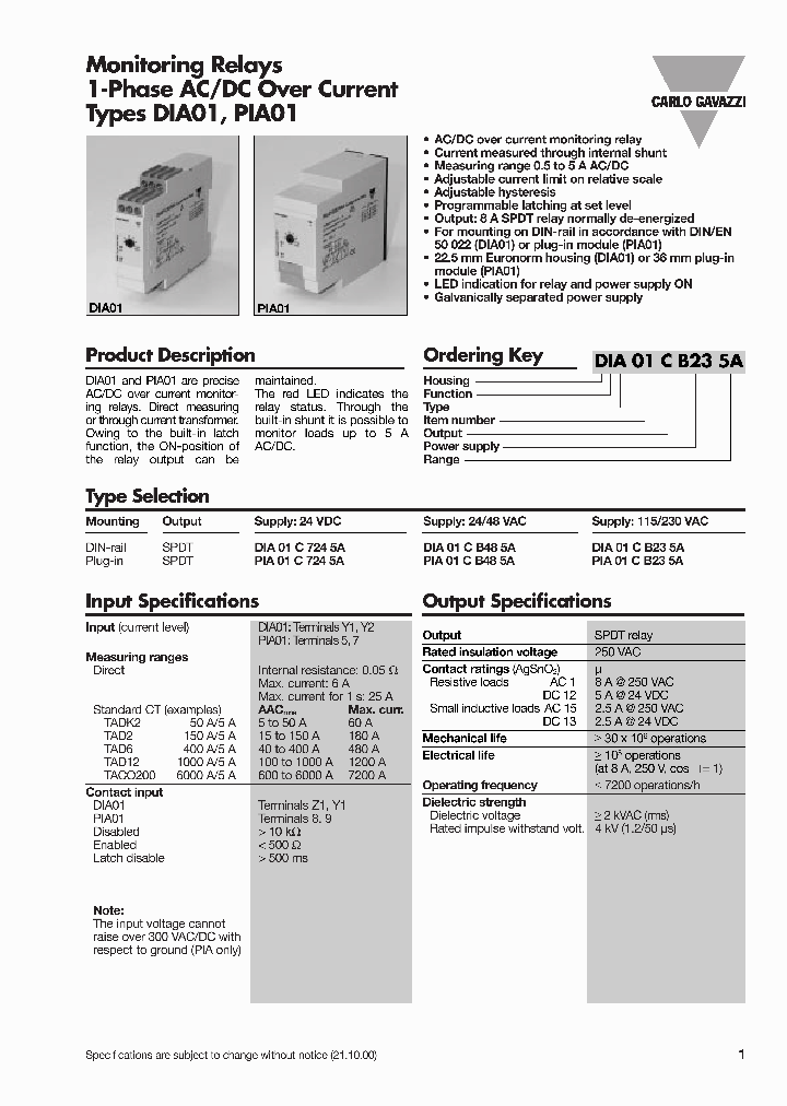 PIA01C7245A_4271881.PDF Datasheet