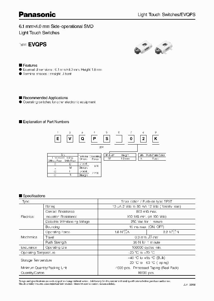 EVQPSC_4275604.PDF Datasheet