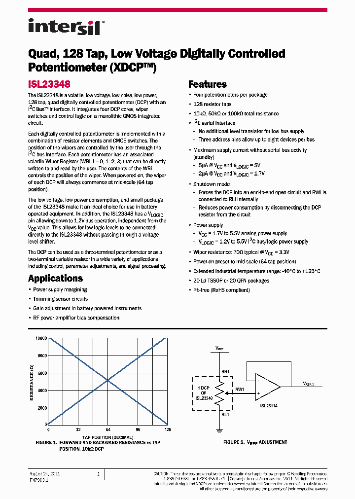 ISL23348TFRZ_4276181.PDF Datasheet