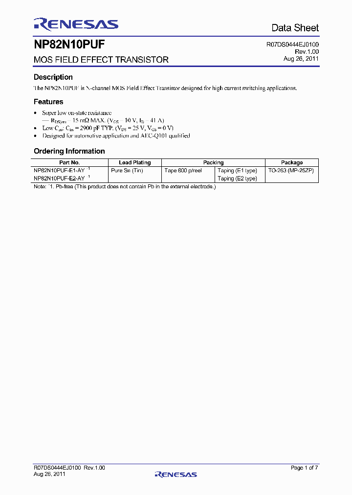 NP82N10PUF-E1-AY_4277992.PDF Datasheet