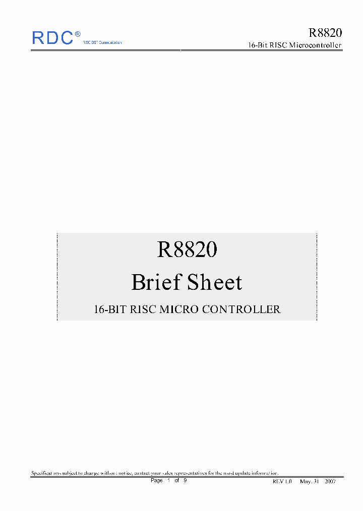 R8820_4279320.PDF Datasheet