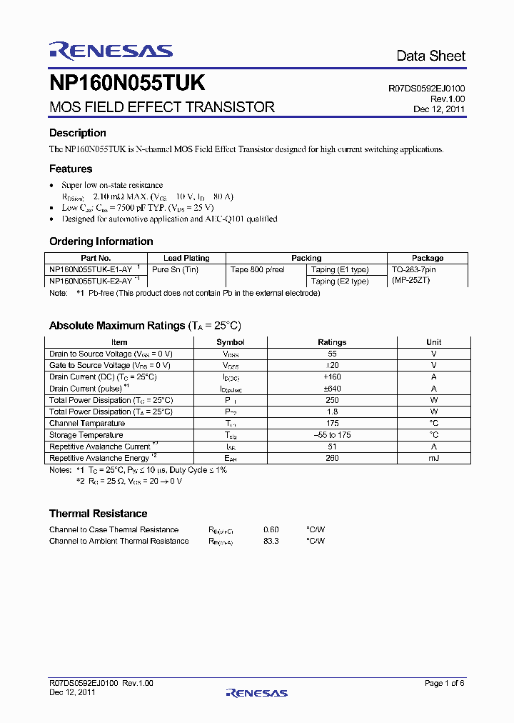 NP160N055TUK-E1-AY_4279576.PDF Datasheet