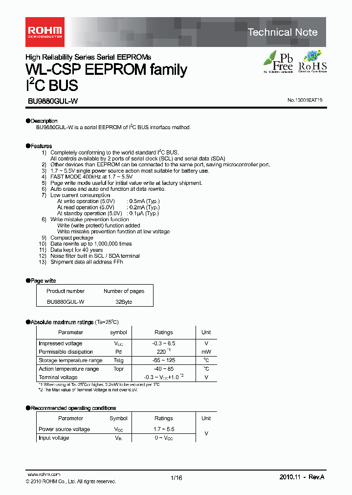BU9880GUL-WE2_4280148.PDF Datasheet