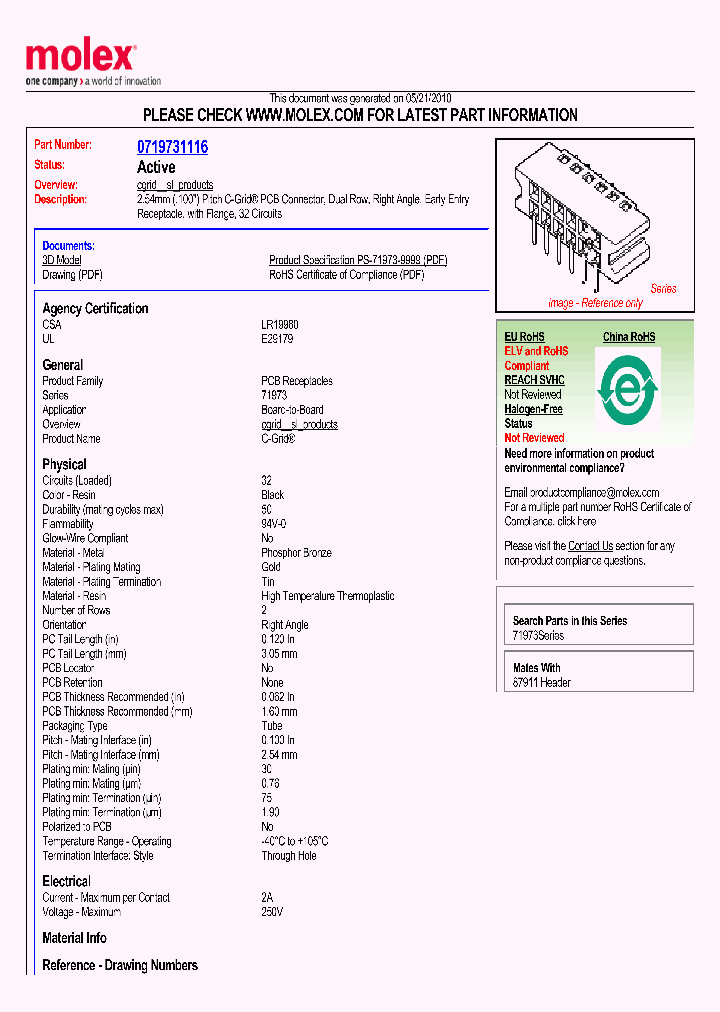 71973-1116_4280812.PDF Datasheet
