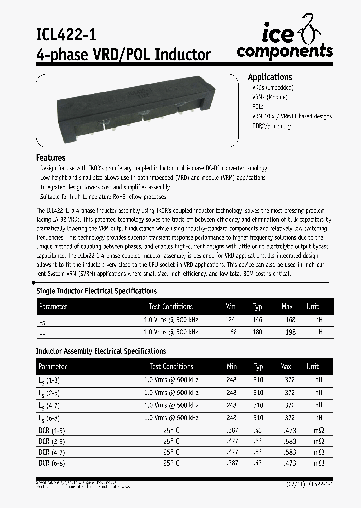 ICL422-1_4280507.PDF Datasheet