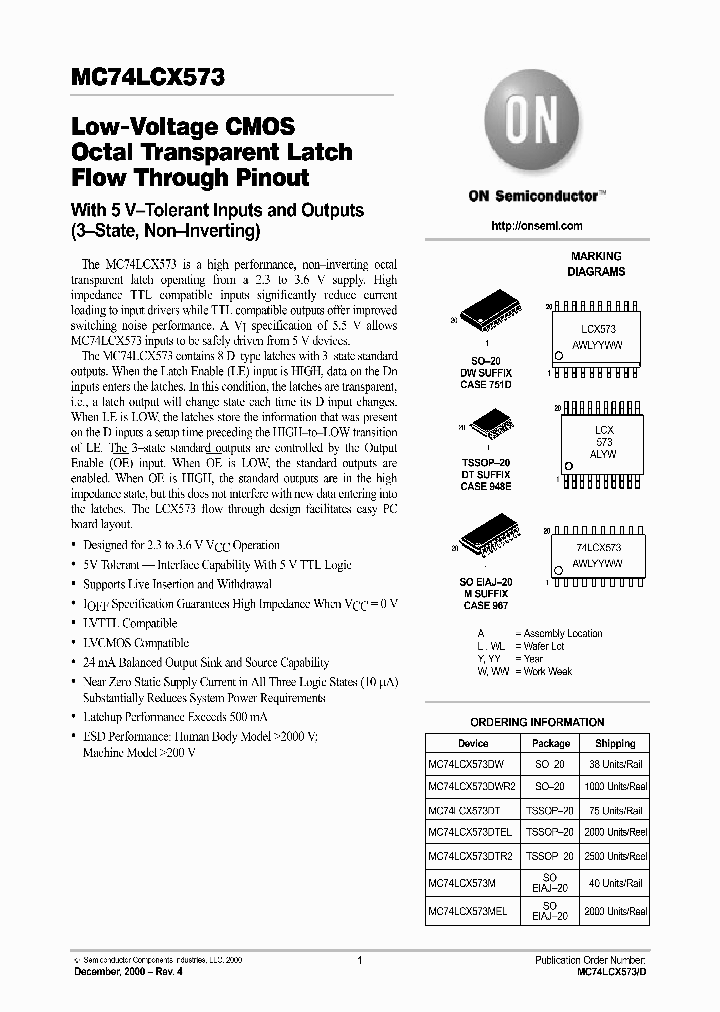 MC74LCX573-D_4281680.PDF Datasheet