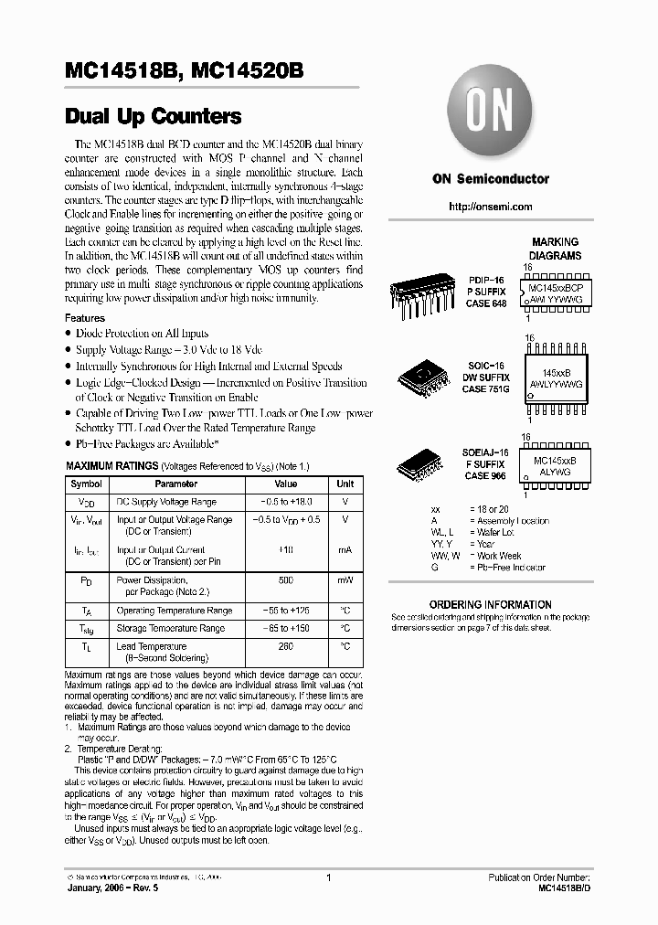 MC14518BCPG_4283307.PDF Datasheet