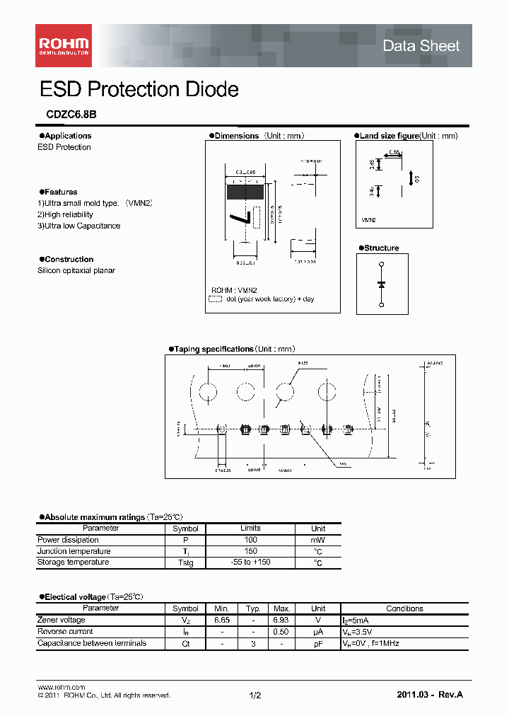 CDZC68B11_4283580.PDF Datasheet