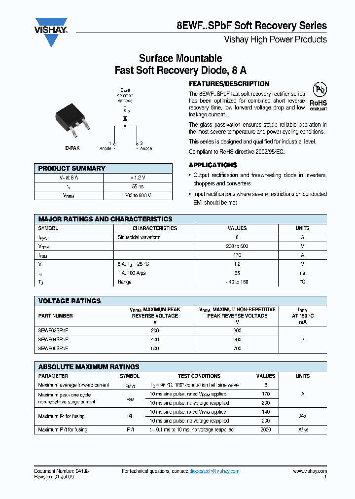 8EWF02STRLPBF_4283603.PDF Datasheet