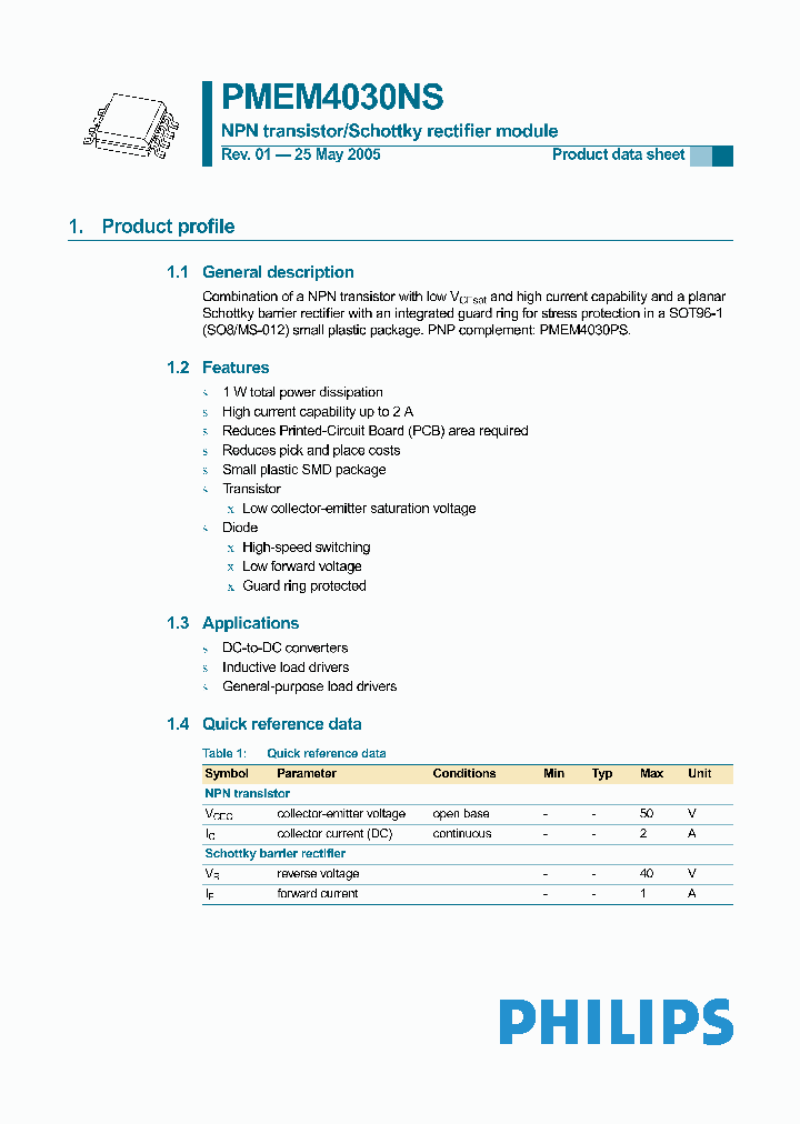 PMEM4030NS_4284802.PDF Datasheet