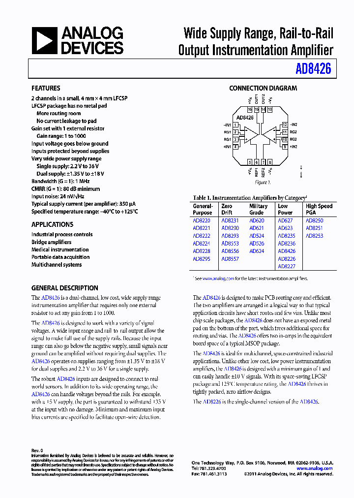 AD8426ACPZ-R7_4285750.PDF Datasheet
