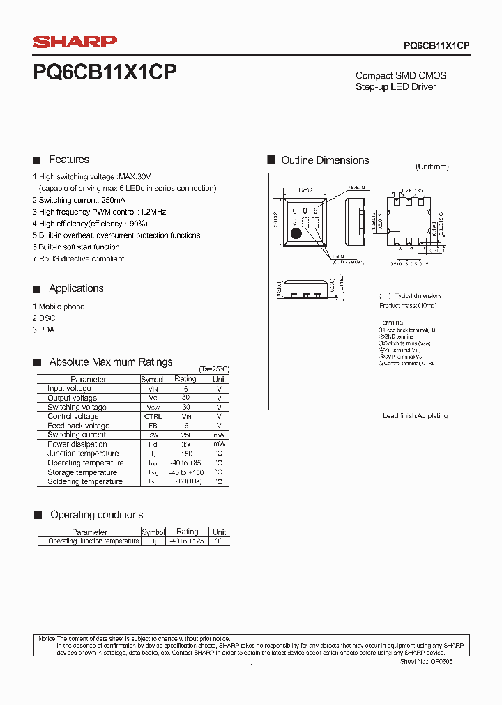 PQ6CB11X1CP_4285984.PDF Datasheet