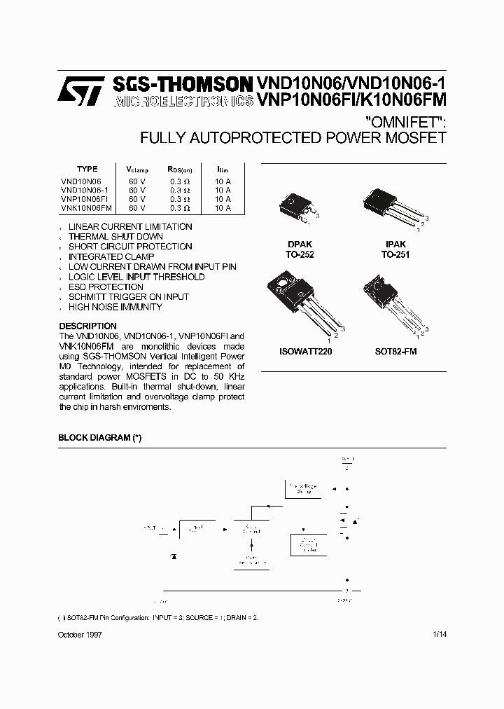 VND10N0613TR_4286379.PDF Datasheet